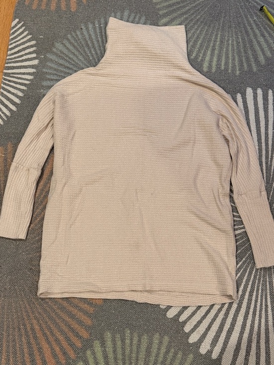 We The Free Sweaters - We The Free Cream Thermal Funnel Neck Top